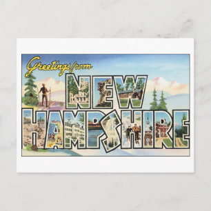 Alte Ansichtskarte aus New Hampshire Postkarte