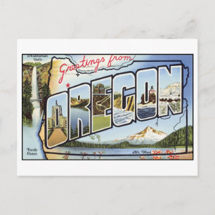 Alte Ansichtskarte aus Oregon Postkarte