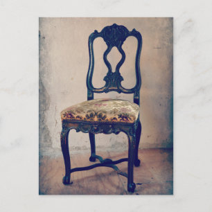 Alte antike Stube Postkarte