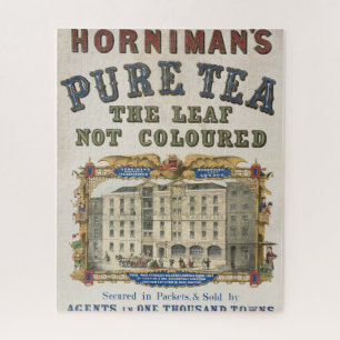 Alte Anzeige für Horniman's Pure Tea Puzzle