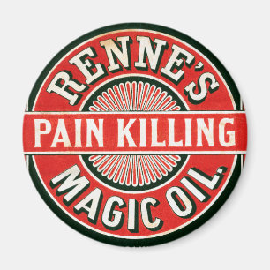 Alte Anzeige für Renne's schmerzlinderndes Magic O Magnet