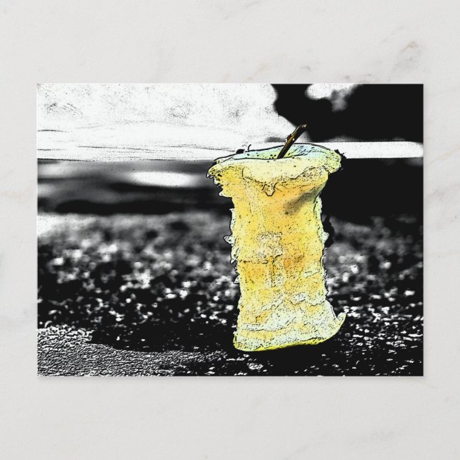 Alte Apfel Postkarte (Vorderseite)