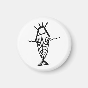 Alte Astronauten Magnet