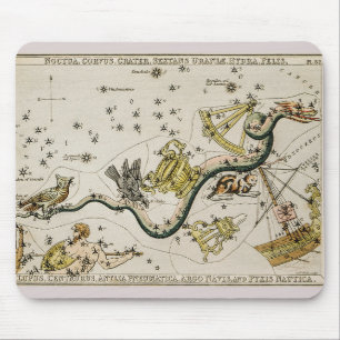 Alte astronomische Karte Mousepad
