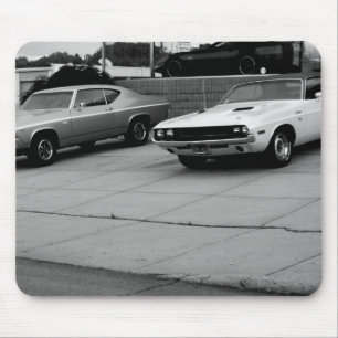 Alte Auto-Mausunterlage Mousepad