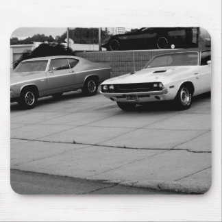 Alte Auto-Mausunterlage Mousepad