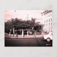 Alte Autos Gebäude Algerien Algier