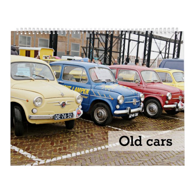 Alte Autos Kalender (Titelbild)