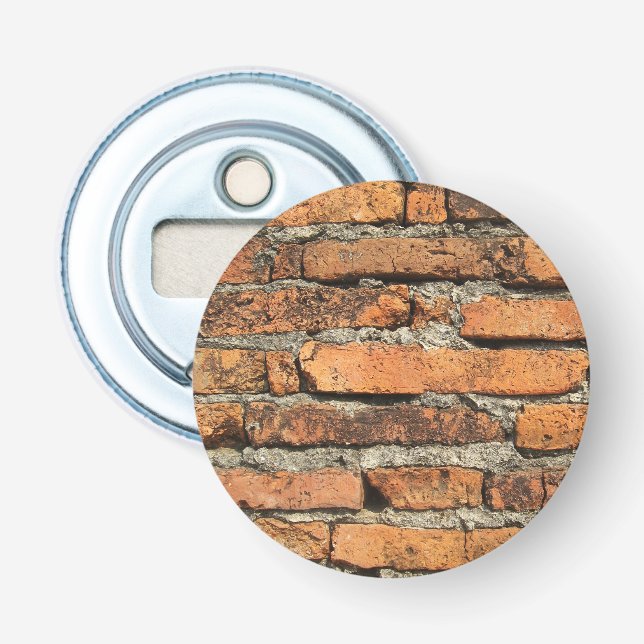 Alte Backsteinmauer Flaschenöffner (Vorderseite)