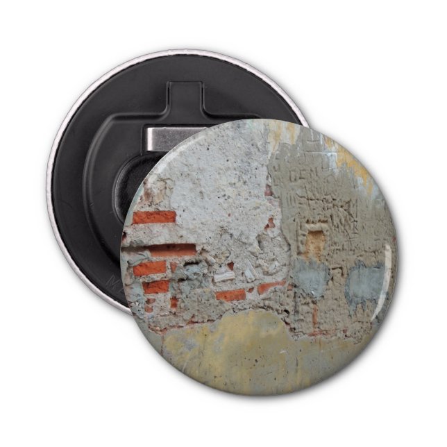 Alte Backsteinmauer Flaschenöffner (Vorderseite)