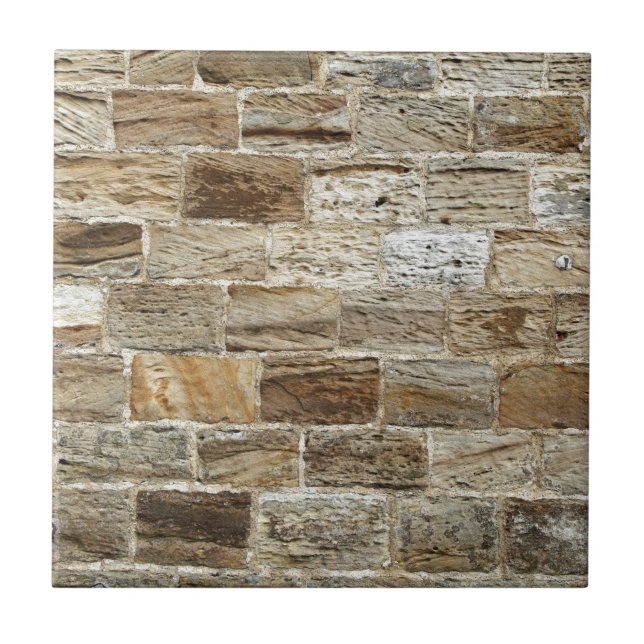 Alte Backsteinmauer Fliese (Vorderseite)