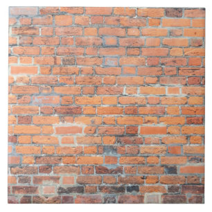 Alte Backsteinwandbeschaffenheit Fliese
