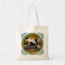 Alte Bahn Tote Tasche
