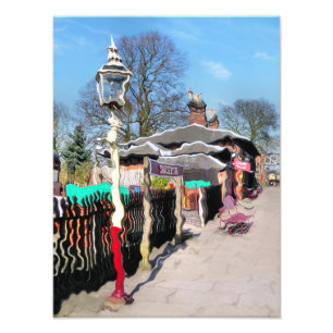 ALTE BAHNHÖFE FOTODRUCK