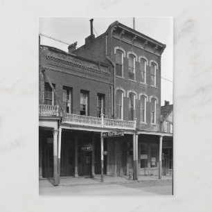 Alte Bar, Virginia City, Storey, NV Postkarte