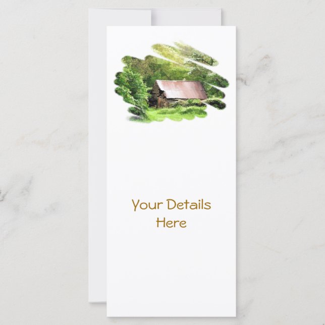 ALTE BARN RACK CARDS (Vorderseite)