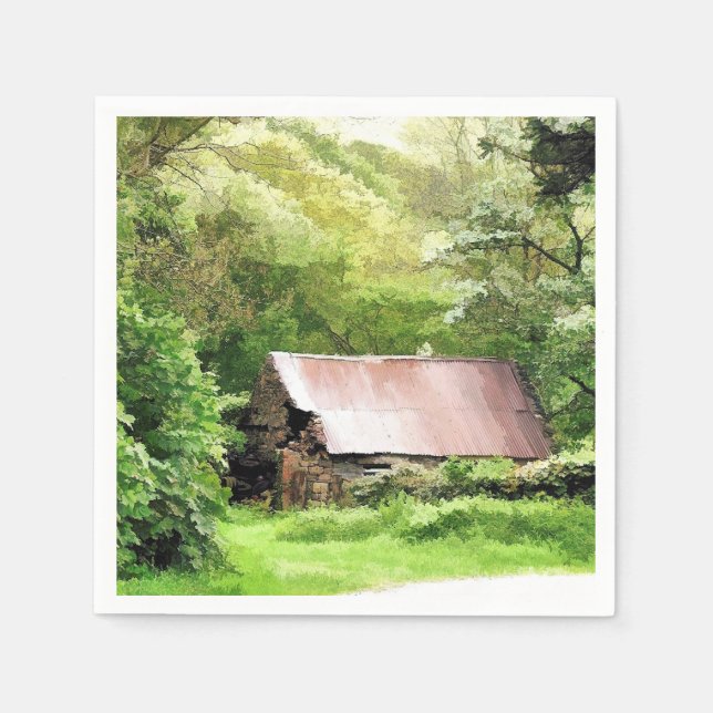 ALTE BARNS SERVIETTE (Vorderseite)