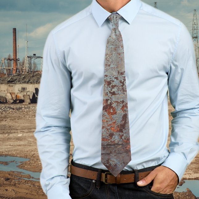 Alte bemalte rostige Tür Krawatte (Von Creator hochgeladen)