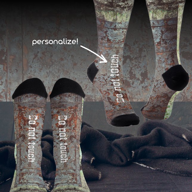 Alte bemalte rostige Tür Socken (Von Creator hochgeladen)