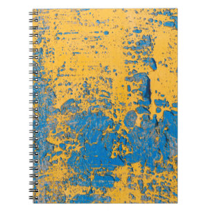 Alte bemalte Wand - Textur, Hintergrund. abstrakt, Notizblock