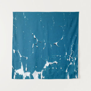 Alte bemalte Wandtextur als Grunge-Hintergrund Wandteppich