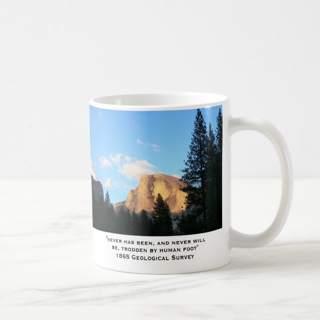 Alte Berge, alte Zitate Kaffeetasse (Rechts)