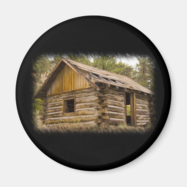 Alte Berghütte Magnet (Vorne)