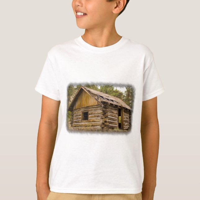 Alte Berghütte T-Shirt (Vorderseite)