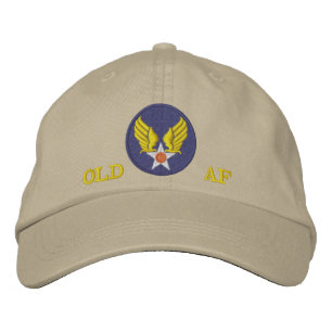 Alte bestickte Air Force Mütze Baseballkappe