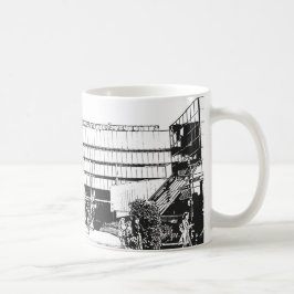Alte Bibliothek Birminghams, Brutalist-Architektur Tasse