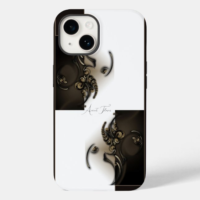 "Alte Blume", Apple iPhone 14 Fall Case-Mate iPhone Hülle (Rückseite)