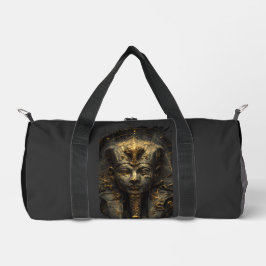 Alte Bosheit Ägyptischer Pharao Schwarze Duffle-Ta Duffle Bag