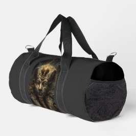 Alte Bosheit Ägyptischer Pharao Schwarze Duffle-Ta Duffle Bag
