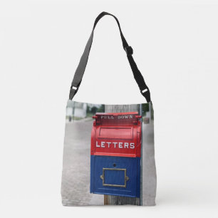 Alte Briefkasten Tragetaschen Mit Langen Trägern