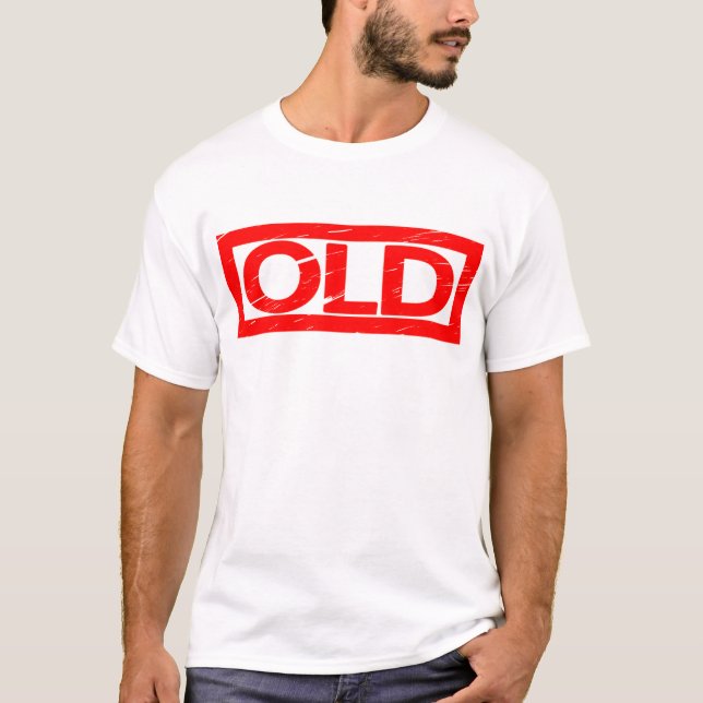 Alte Briefmarke T-Shirt (Vorderseite)