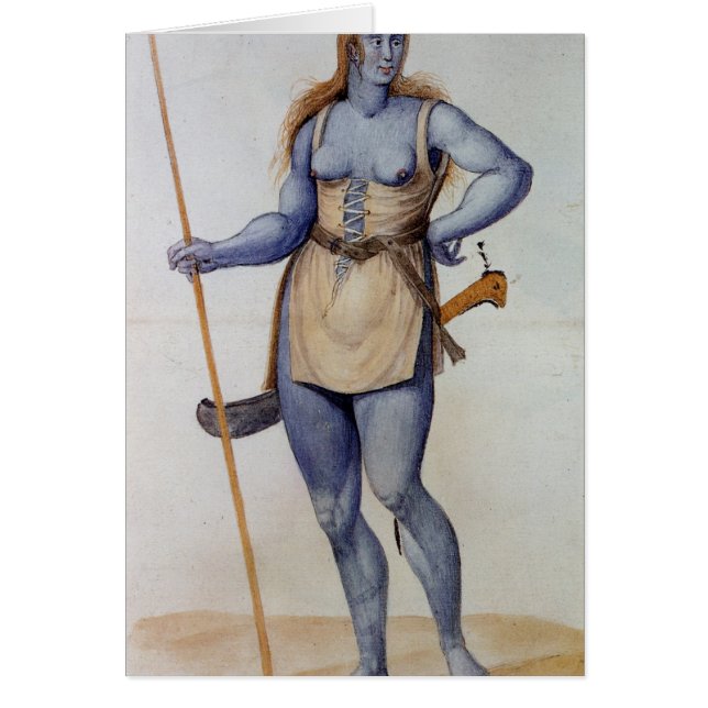 Alte britische Frau (Vorne)