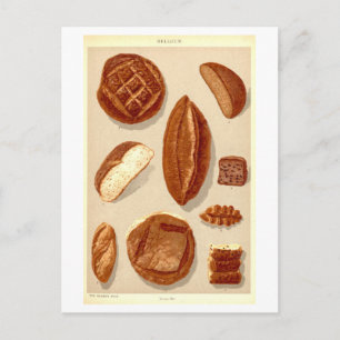 Alte Brote Belgiens Postkarte