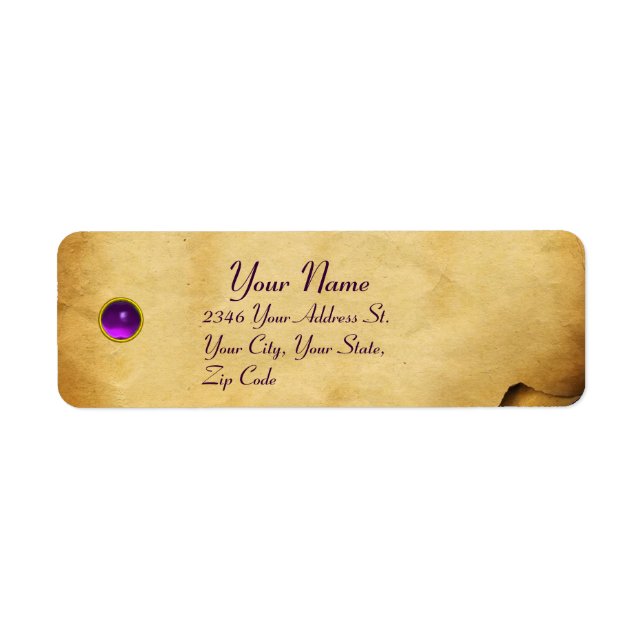 ALTE BROWN PARCHIERUNG, GEM STONE (Vorne)