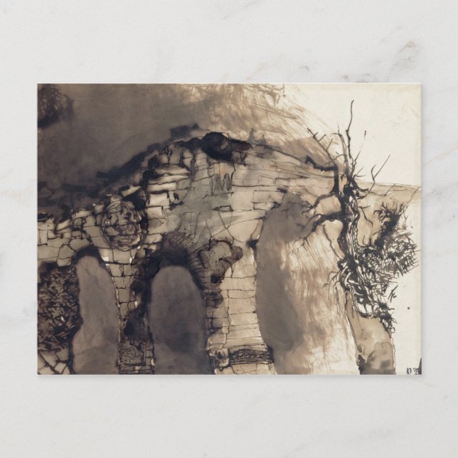 Alte Brücke Postkarte (Vorderseite)