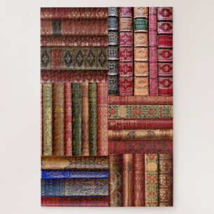 Alte Buchbibliothek Puzzle