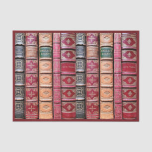 Alte Bücher Dekoupage (englische Essays) Seidenpapier