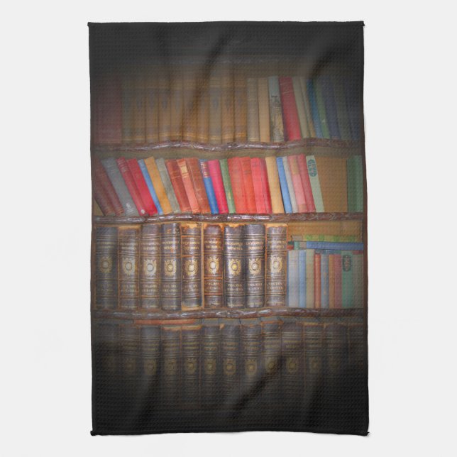 Alte Bücher Küchentuch (Vertikal)