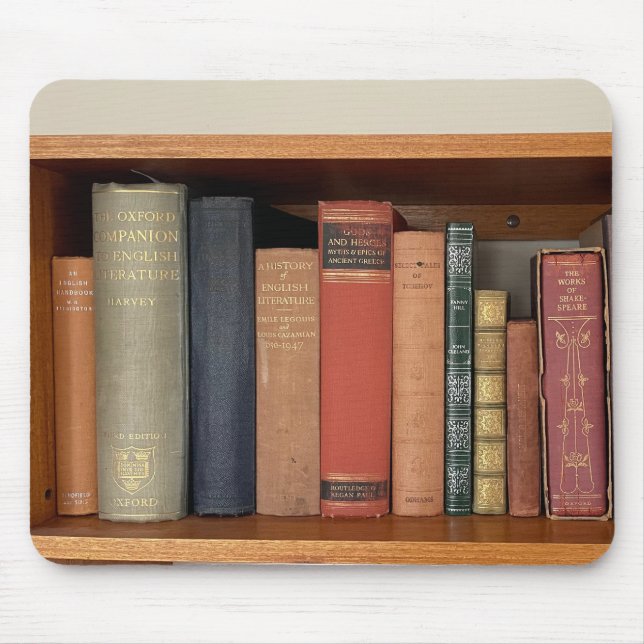 Alte Bücher-Mauspad Mousepad (Vorne)
