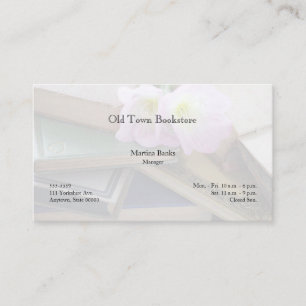 Alte Bücher mit Primaten Visitenkarte