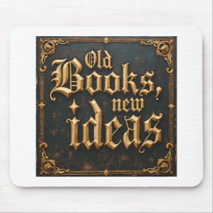 Alte Bücher - neue Ideen Mousepad