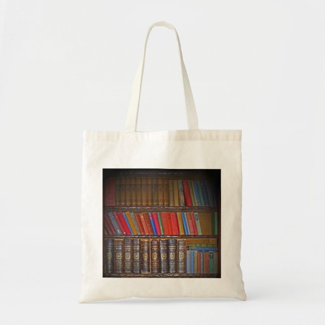 Alte Bücher Tragetasche (Vorne)