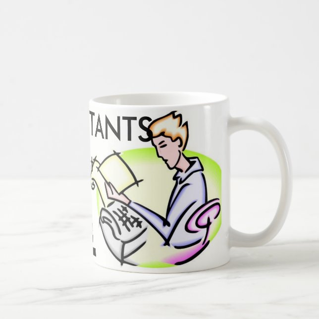 Alte Buchhalter die nie Tasse (Rechts)