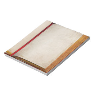 Alte Buchseiten Notizblock