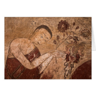 Alte buddhistische Malerei