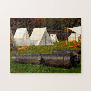 Alte Bürgerkriegskanonen. Puzzle